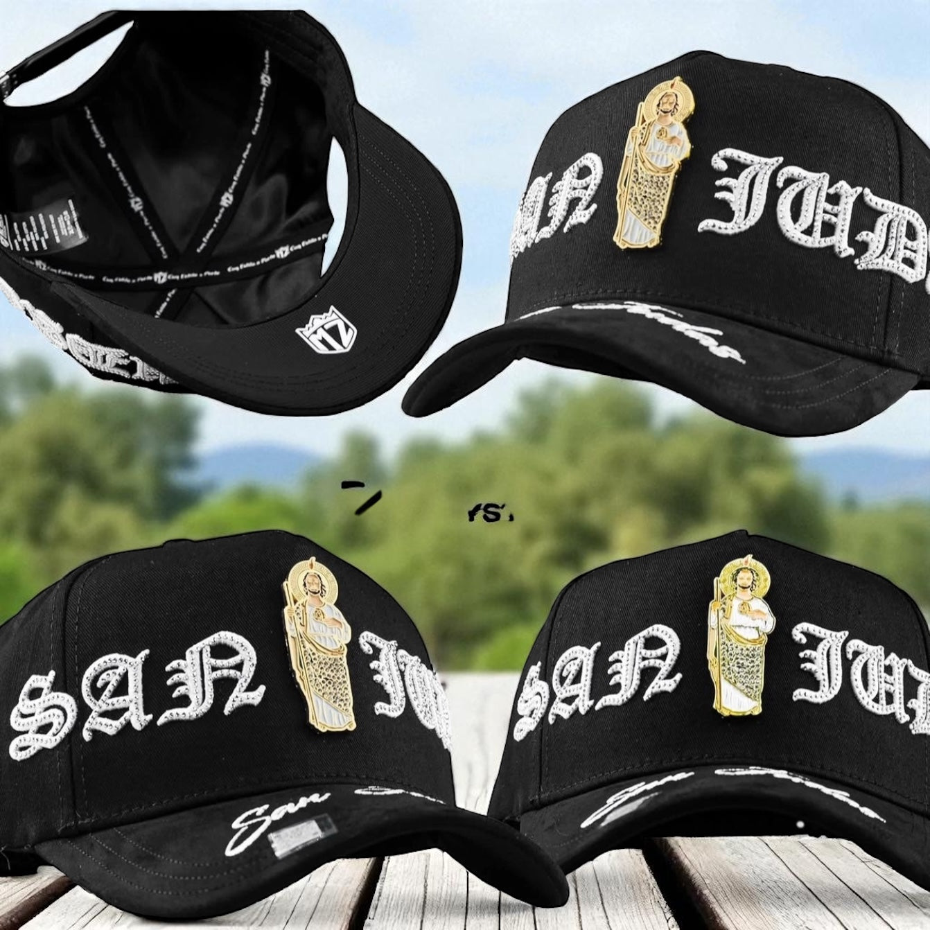 MZ Hats (S. Judas Crystals Chrome)